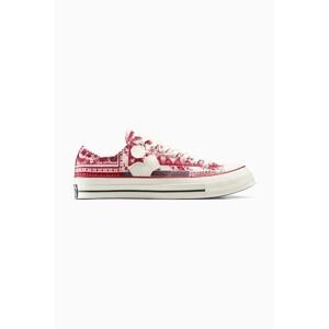 Tenisky Converse Converse x Isabel Marant Chuck 70 červená barva, A14801C