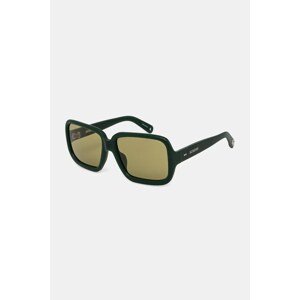 Sluneční brýle Jacquemus CABANA dámské, zelená barva, JAC86C3SUN