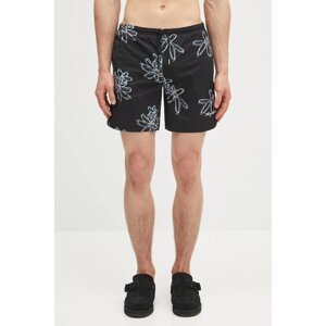 Plavkové šortky Filling Pieces Swimshorts Chrome černá barva, 91413741861