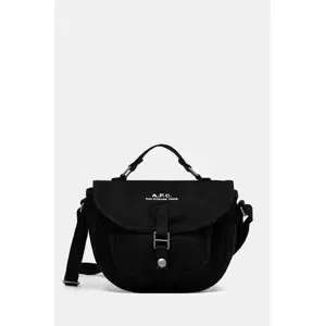 A.P.C. Sac Bandouliere Recuperation černá barva, CODBM.M61984