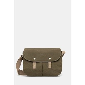 Bavlněná ledvinka Barbour Barbour Transport Riever Crossbody Bag zelená barva, UBA0745