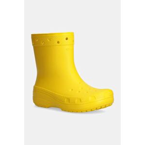 Holínky Crocs Classic Rain Boot žlutá barva, 208363.SUNFLOWER-SUN