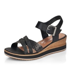 Dámské sandály REMONTE D6454-00 černá S4