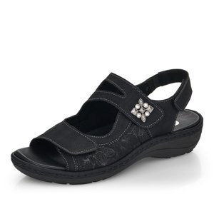 Dámské sandály REMONTE D7647-01 černá S4