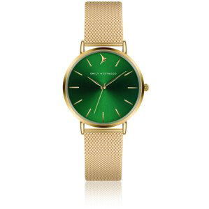 Emily Westwood Green Sunray Mesh Watch EGI-3418