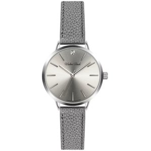 Walter Bach Fussen Lychee Grey Leather s diamantem BAP-B032S