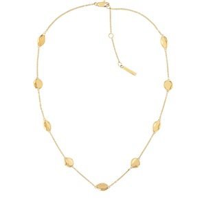 Calvin Klein Módní pozlacený náhrdelník Unique 35000125