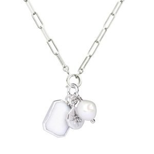 Decadorn Půvabný náhrdelník s pravou perlou Chunky