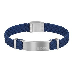 Hugo Boss Fashion pánský semišový náramek Dylan 1580609 19 cm