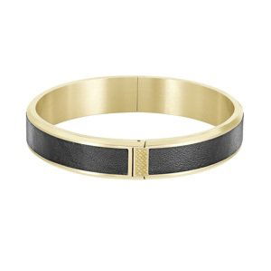 Hugo Boss Elegantní pozlacený náramek pro muže Bangle 1580507 19 cm