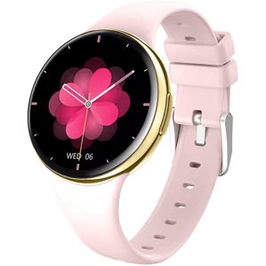 Wotchi AMOLED Smartwatch DM75 – Gold - Pink