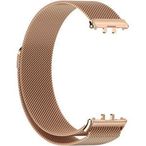 4wrist Řemínek pro Samsung Fit 3 - Milanese Loop Rose Gold