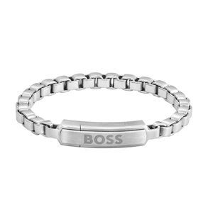 Hugo Boss Nadčasový pánský náramek z oceli Devon 1580596 17,5 cm