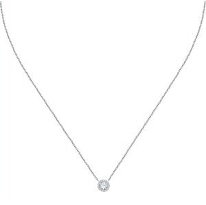 La Petite Story Elegantní stříbrný náhrdelník se zirkony Silver LPS10AWV05