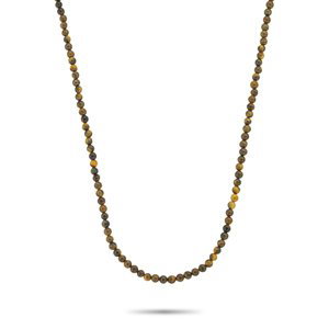 Rebel&Rose Pánský korálkový náhrdelník Tiger Lily RR-NL039-S-55
