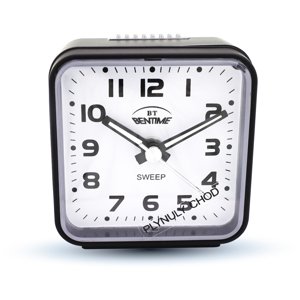 Bentime Budík s plynulým chodem NB48-BB06701BK-O