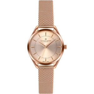 Frederic Graff Kanjut Sar Rose Gold Fine Mesh Watch FCE-3214