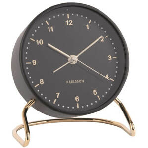 Karlsson Budík Clock Stylish KA5764BK