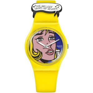 Swatch Reverie by Roy Lichtenstein, the Watch SO28Z117