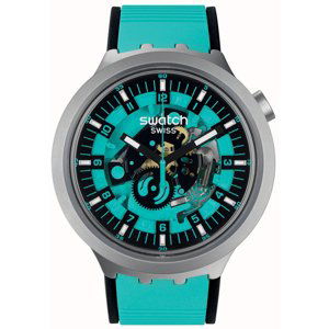 Swatch Big Bold Mint Trim SB07S111