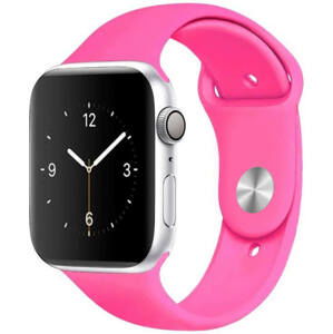 4wrist Silikonový řemínek pro Apple Watch - Barbie růžová 42/44/45/49 mm - S/M