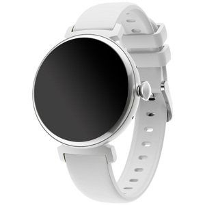 Wotchi AMOLED Smartwatch DM70 – Silver - White