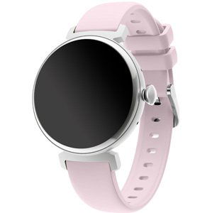 Wotchi AMOLED Smartwatch DM70 – Silver - Pink