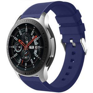 4wrist Silikonový řemínek pro Samsung Galaxy Watch - Midnight Blue 22 mm