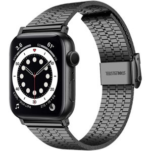 4wrist Milánský tah pro Apple Watch 38/40/41 mm - Black