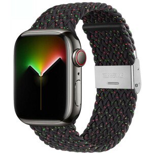 4wrist Nylonový řemínek pro Apple Watch 42/44/45/49 mm - Black