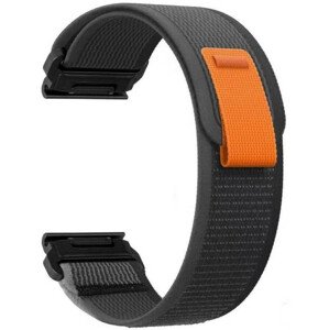 4wrist Trail Loop řemínek pro Garmin 20 mm - Black/Grey