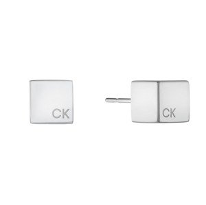 Calvin Klein Minimalistické ocelové náušnice Geometric 35000245