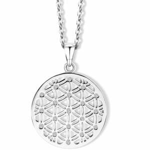 CRYSTalp Módní náhrdelník s krystaly Flower of Life 30086.CRY.R