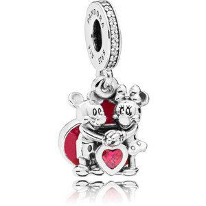 Pandora Romantický přívěsek Láska Mickeyho a Minnie 797769CZR