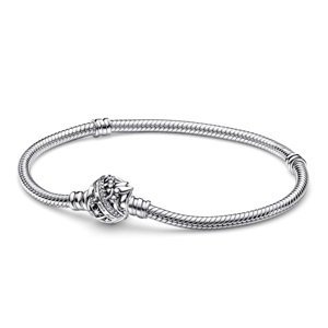 Pandora Hravý stříbrný náramek Disney víla Zvonilka 592548C01 18 cm