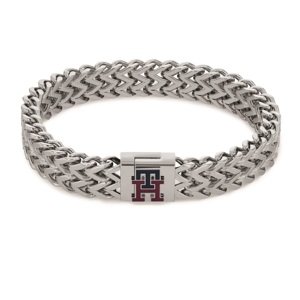 Tommy Hilfiger Moderní dvojitý náramek pro muže z oceli Monogram 2790462