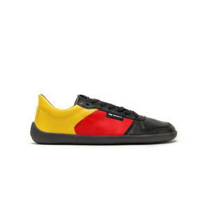 Barefoot tenisky Be Lenka Champ - Patriot - Black, Red & Gold 41