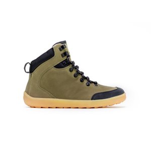 Zimní barefoot boty Be Lenka Ranger - Army Green 41