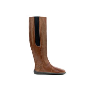 Barefoot kozačky Be Lenka Sierra - Dark Brown 40