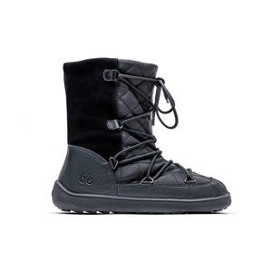 Zimní barefoot boty Be Lenka Snowfox Woman - All Black 36