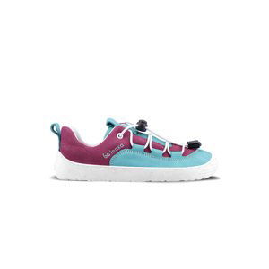 Dětské barefoot tenisky Be Lenka Xplorer - Light Teal & Plum 25