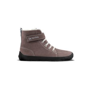 Dětské zimní barefoot boty Be Lenka Winter Kids - Chocolate 25