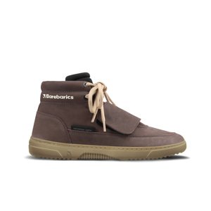 Barefoot tenisky Barebarics Blizzard - Dark Chocolate Brown 36