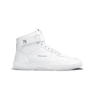 Barefoot tenisky Barebarics Zing - High Top - All White - Leather 39