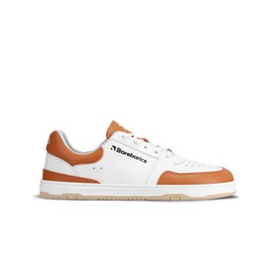 Barefoot tenisky Barebarics Wave - White & Orange 40