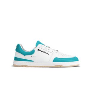 Barefoot tenisky Barebarics Wave - White & Dark Turquoise 40