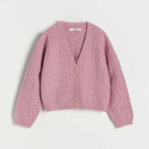 Reserved - Girls` sweater - Růžová