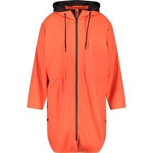 SAMOON Přechodný kabát oranžová / černá