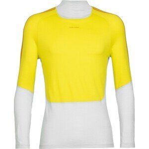 ICEBREAKER Funkční tričko 'Oasis' žlutá / bílá