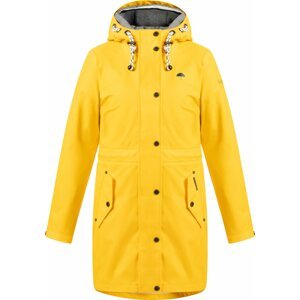 Schmuddelwedda Funkční kabát žlutá / šedý melír / černá / bílá
